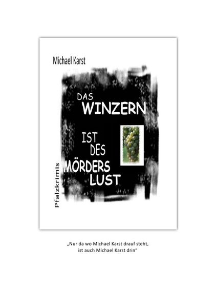 Cover von Das Winzern ist des Mörders Lust
