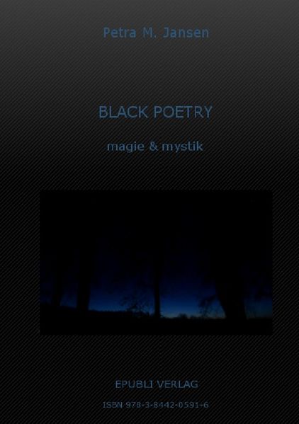 Cover von BLACK POETRY magie & mystik