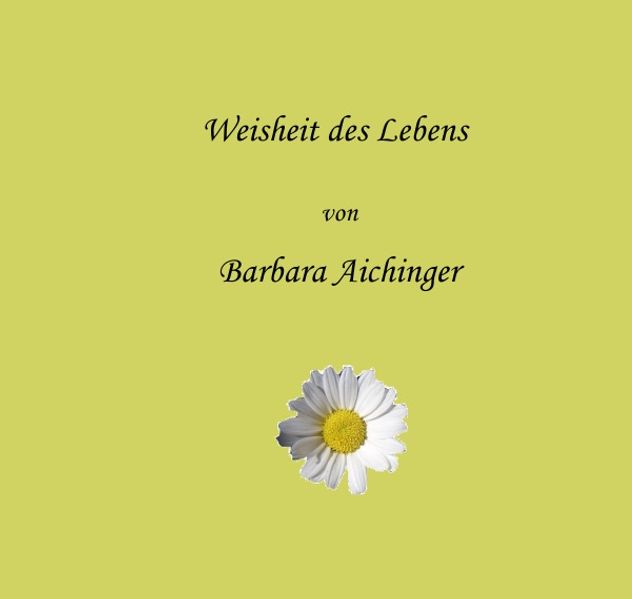 Cover von Weisheit des Lebens