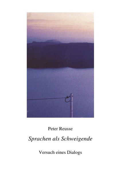 Cover von Sprachen als Schweigende