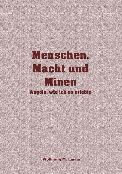 Cover von Menschen, Macht und Minen