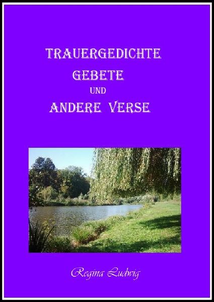 Cover von Trauergedichte Gebete und andere Verse