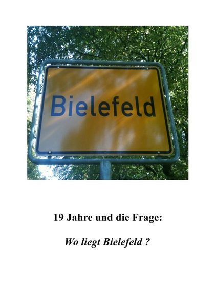 Cover von Wo liegt Bielefeld ?