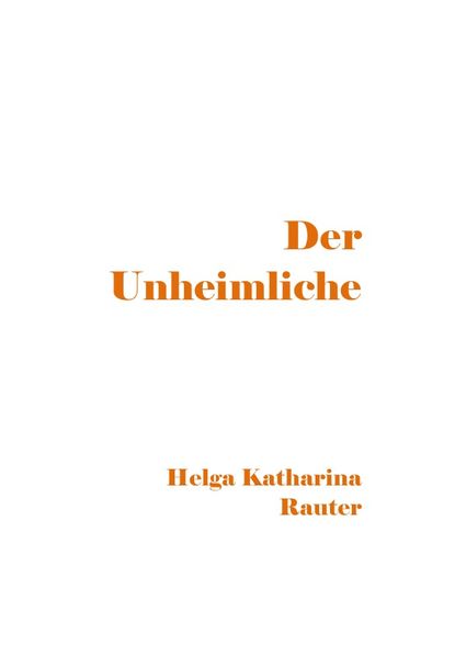 Cover von Der Unheimliche