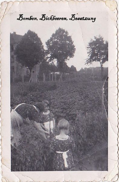 Cover von Bomben, Bickbeeren, Besatzung