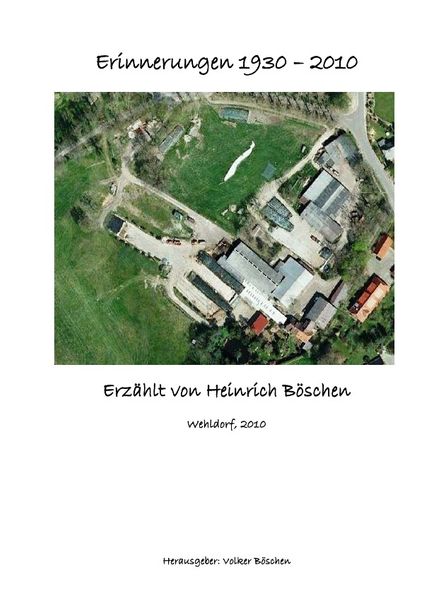 Cover von Erinnerungen 1930 – 2010