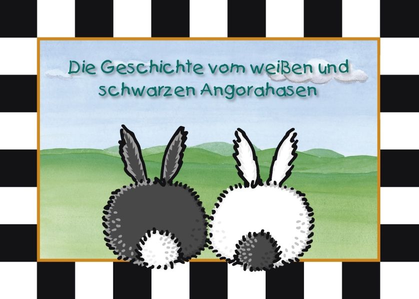Cover von Die Geschichte vom weißen und schwarzen Angorahasen