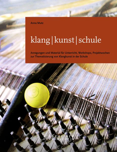 Cover von klang – kunst – schule