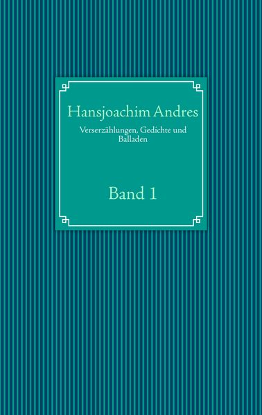 Cover von Verserzählungen, Gedichte und Balladen