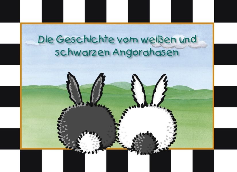 Cover von Die Geschichte vom weißen und schwarzen Angorahasen