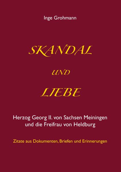 Cover von Skandal und Liebe