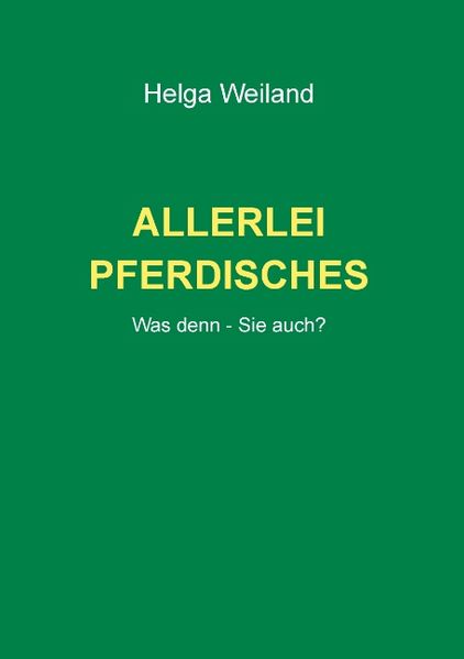 Cover von Allerlei Pferdisches
