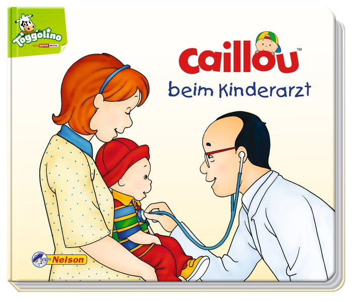 Cover von Caillou beim Kinderarzt