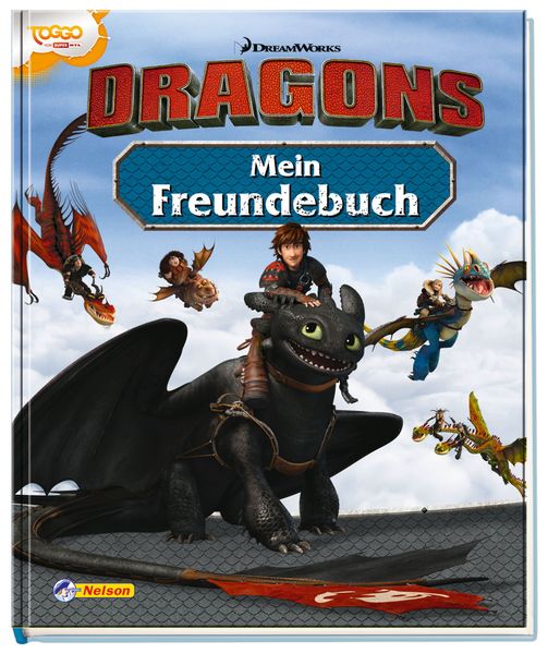 Cover von DreamWorks Dragons „Auf zu neuen Ufern“: Mein drachenstarkes Puzzlebuch