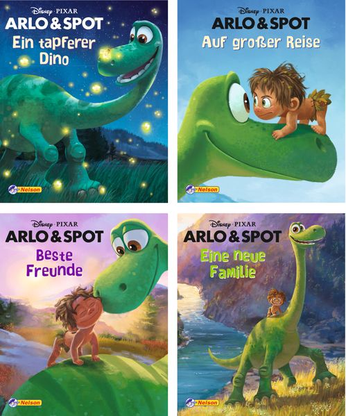 Cover von Nelson Mini-Bücher: Disney/Pixar Arlo und Spot 1-4 (Einzel/WWS)