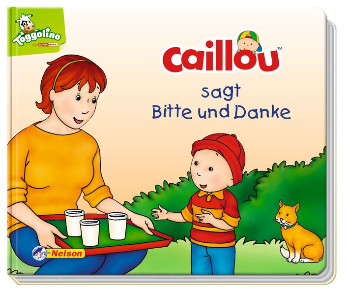 Cover von Caillou sagt Bitte und Danke