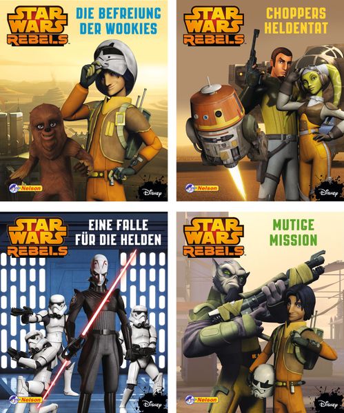 Cover von Nelson Mini-Bücher: Star Wars Rebels 1-4 (Einzel/WWS)