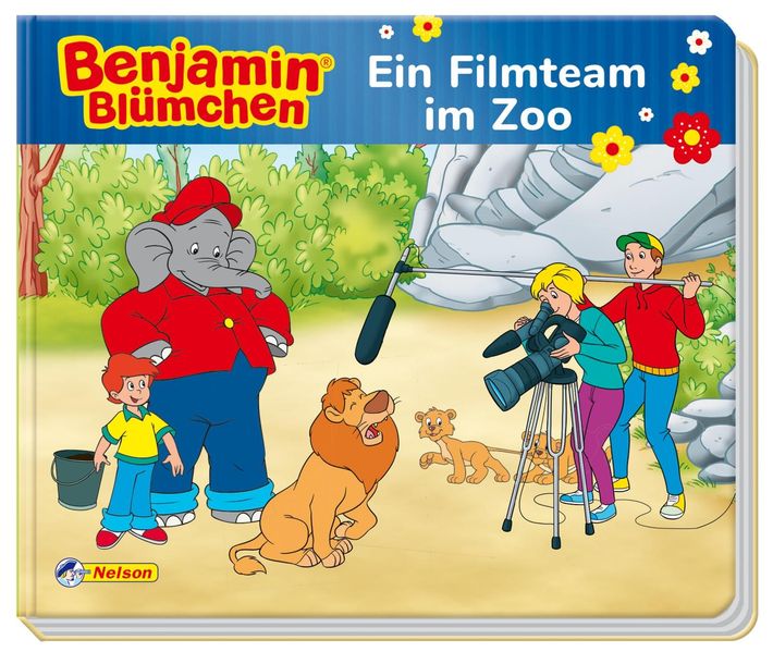 Cover von Benjamin Blümchen: Ein Filmteam im Zoo