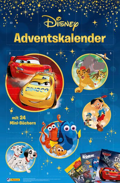 Cover von Disney Minibuch-Adventskalender