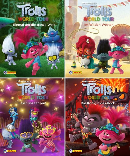 Cover von Nelson Mini-Bücher: Dreamworks Trolls 5-8 (Einzel/WWS)