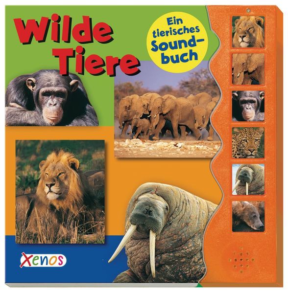 Cover von Wilde Tiere Soundbuch