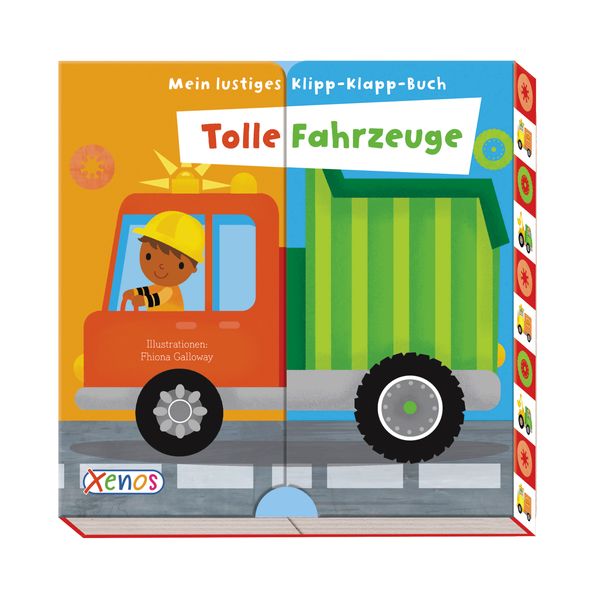 Cover von Mein lustiges Klipp-Klapp-Buch: Tolle Fahrzeuge