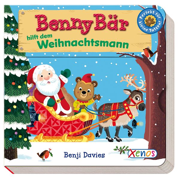Cover von Benny Bär hilft dem Weihnachtsmann