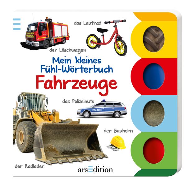 Cover von Mein kleines Fühl-Wörterbuch – Fahrzeuge