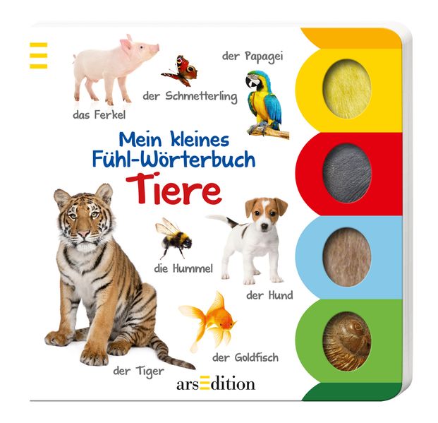 Cover von Mein kleines Fühl-Wörterbuch – Tiere