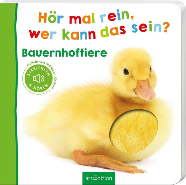 Cover von Hör mal rein, wer kann das sein? – Bauernhoftiere