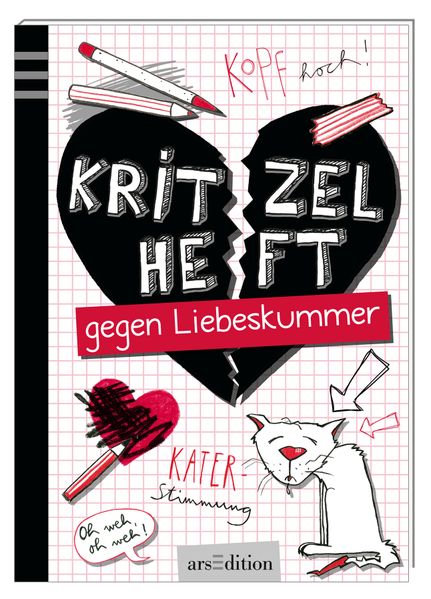 Cover von Kritzelheft gegen Liebeskummer