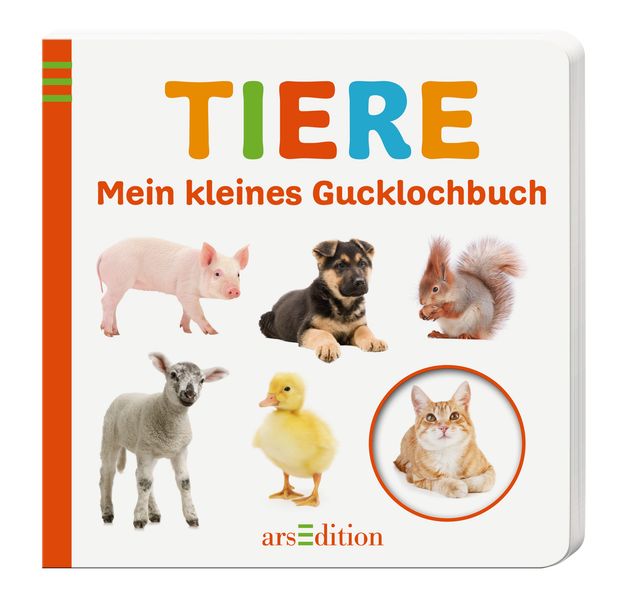 Cover von Mein kleines Gucklochbuch: Tiere