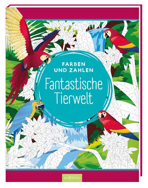 Cover von Farben und Zahlen – Fantastische Tierwelt