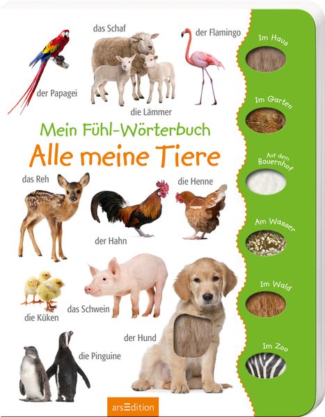 Cover von Mein Fühl-Wörterbuch – Alle meine Tiere