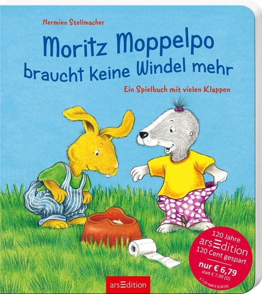 Cover von Moritz Moppelpo braucht keine Windel mehr (Jubiläumstitel)