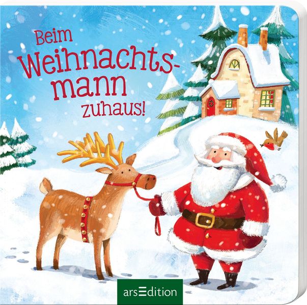 Cover von Beim Weihnachtsmann zuhaus!