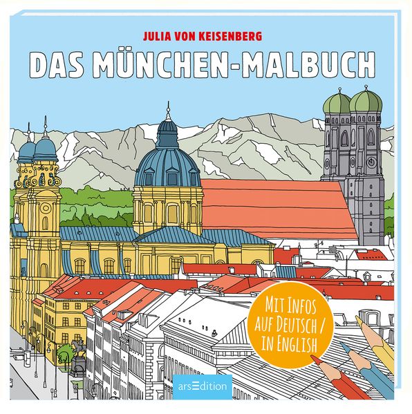 Cover von Das München-Malbuch