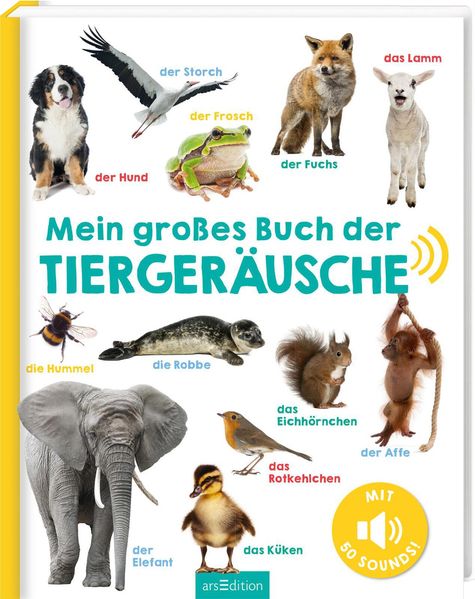 Cover von Mein großes Buch der Tiergeräusche