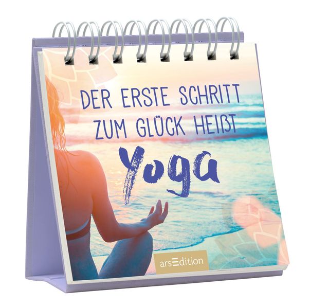 Cover von Der erste Schritt zum Glück heißt Yoga