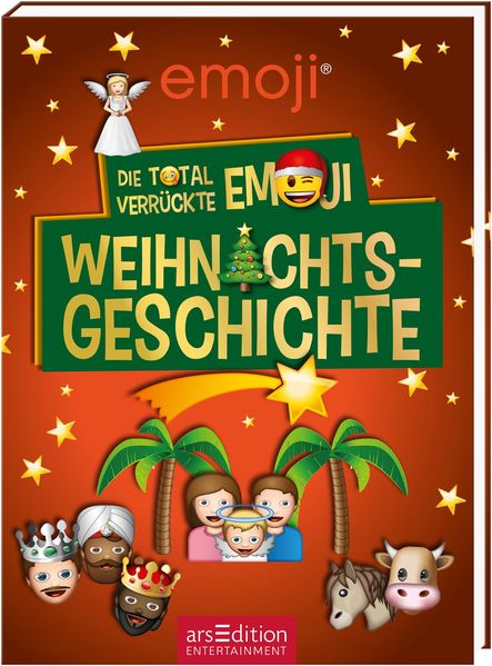 Cover von Die total verrückte emoji Weihnachtsgeschichte