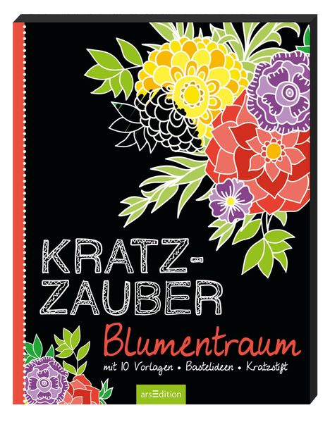 Cover von Kratzzauber Blumentraum