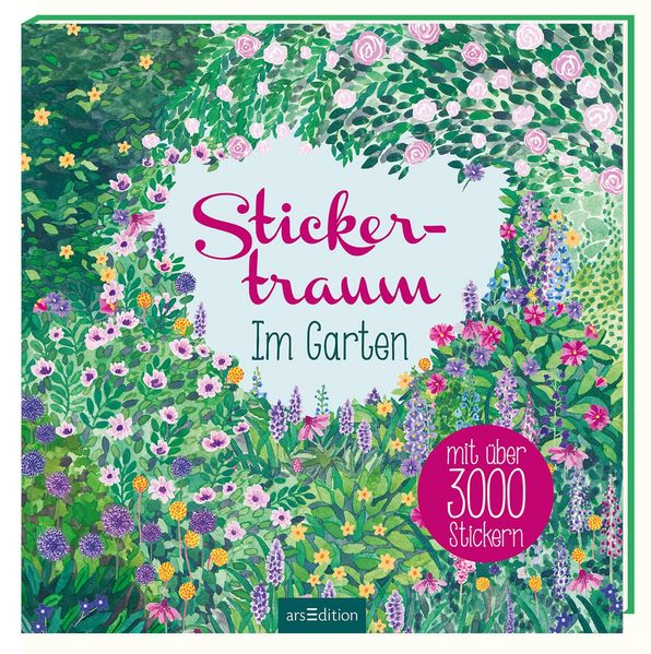 Cover von Stickertraum – Im Garten