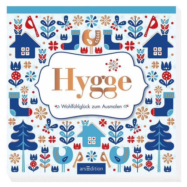 Cover von Hygge – Wohlfühlglück zum Ausmalen