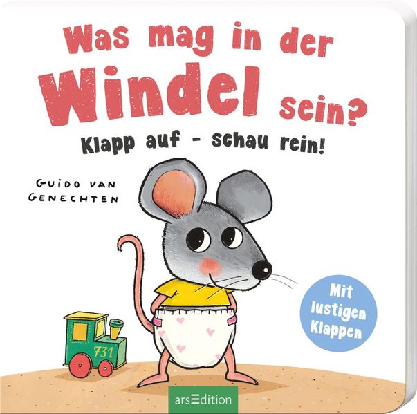 Cover von Was mag in der Windel sein? Klapp auf – schau rein!