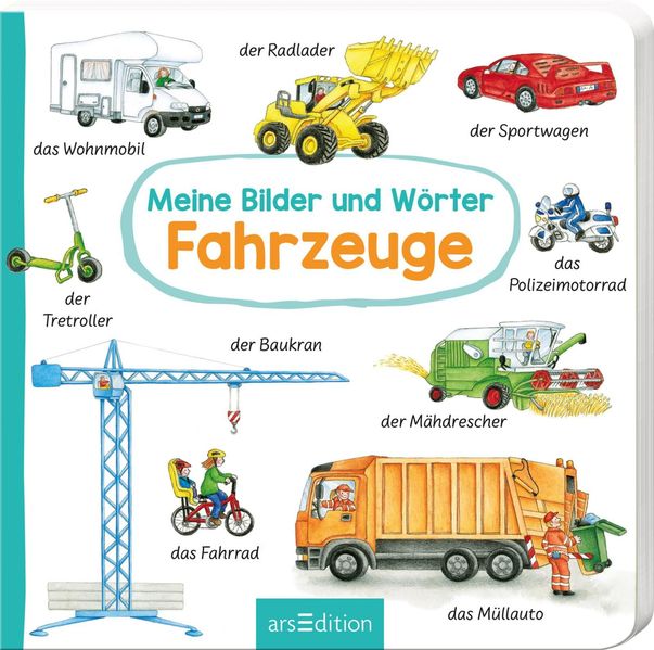 Cover von Meine Bilder und Wörter – Fahrzeuge