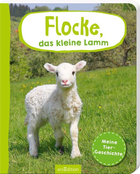 Cover von Flocke, das kleine Lamm