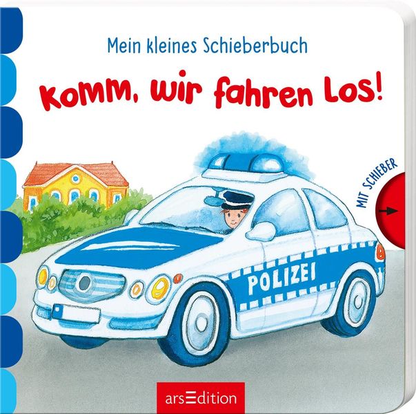 Cover von Mein kleines Schieberbuch – Komm, wir fahren los!