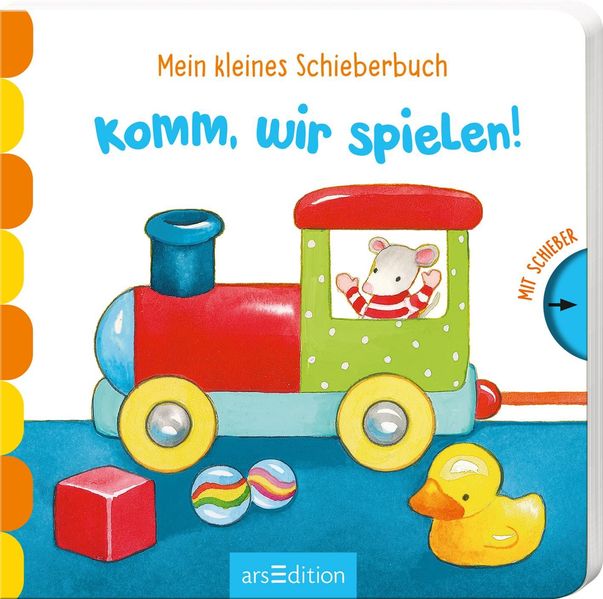 Cover von Mein kleines Schieberbuch – Komm, wir spielen!