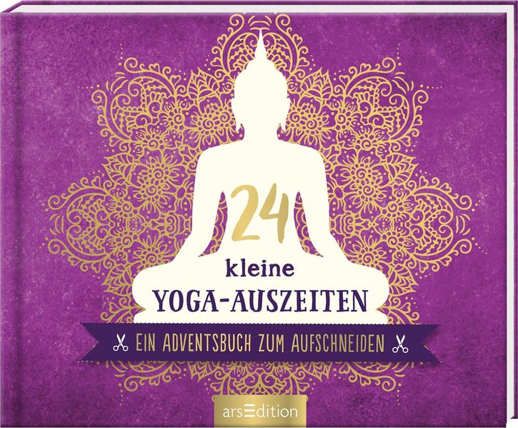 Cover von 24 kleine Yoga-Auszeiten – Ein Adventsbuch zum Aufschneiden