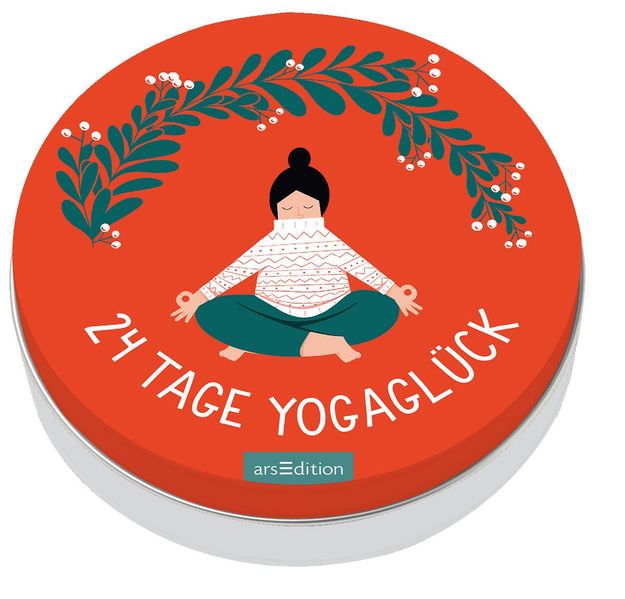 Cover von 24 Tage Yogaglück
